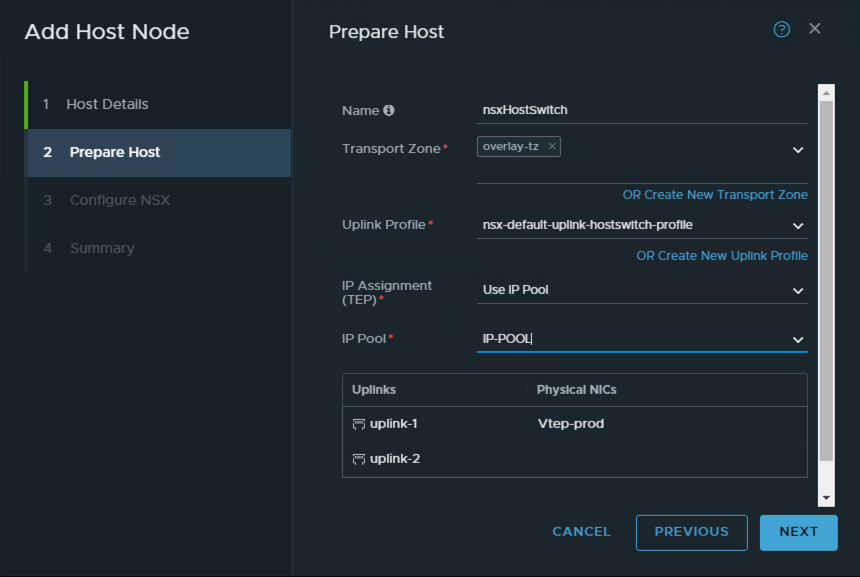 win nsx config